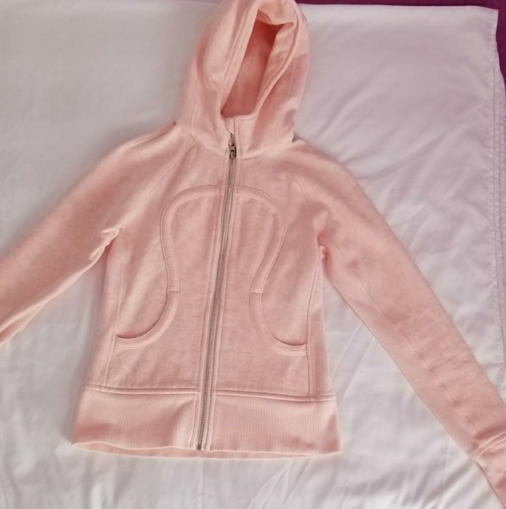 Lululemon pink zip up jacket